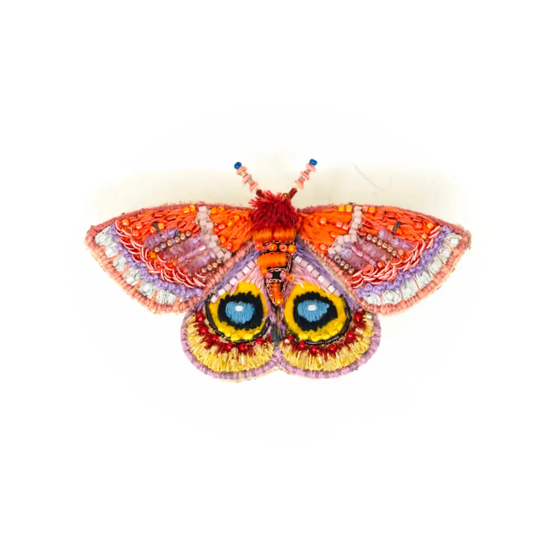 Trovelore Brooch Pin - Peacock Moth