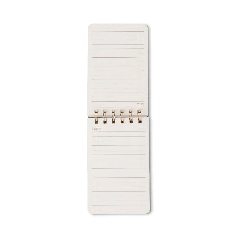 Tulip Twin Wire Notepad - Green Vine - Image 4