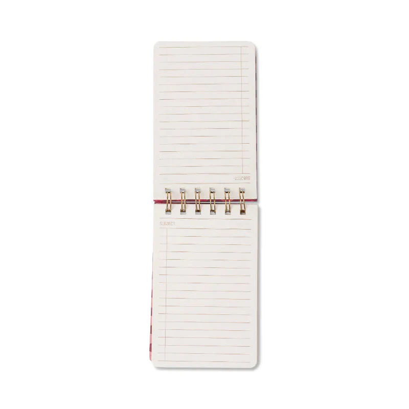 Tulip Twin Wire Notepad - Pinwheel Pink - Image 4