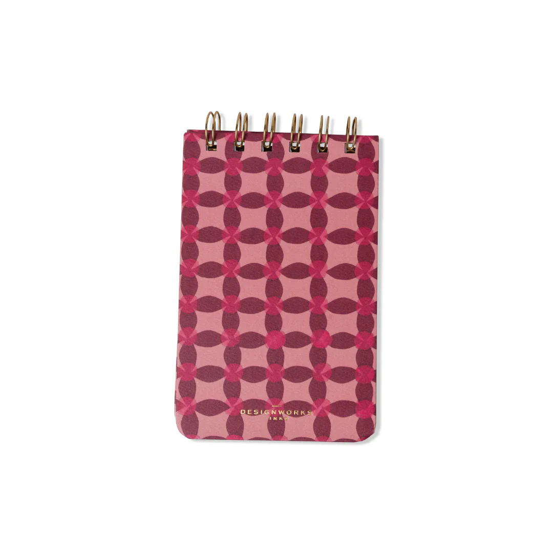 Tulip Twin Wire Notepad - Pinwheel Pink - Image 5