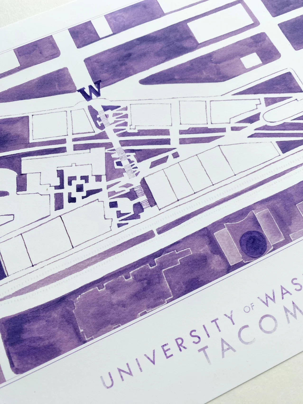 Turn of the Centuries - University of Washington, Tacoma Campus Map - Image 5