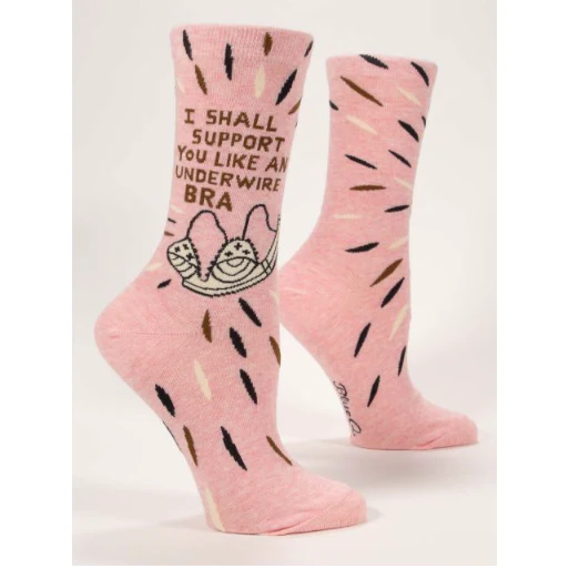 Underwire Bra Crew Socks