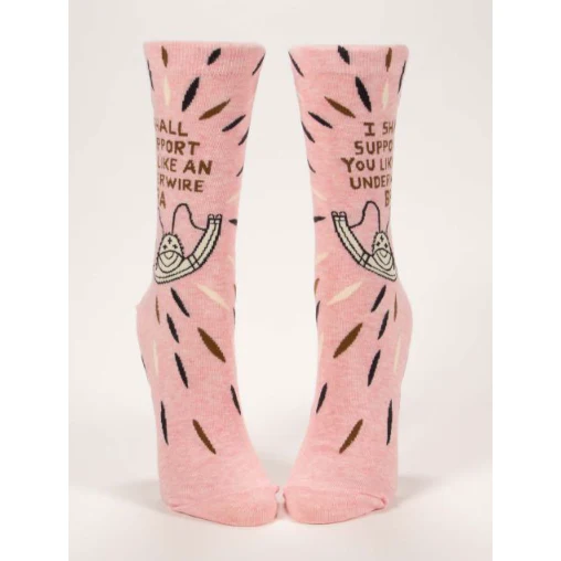 Underwire Bra Crew Socks - Image 2