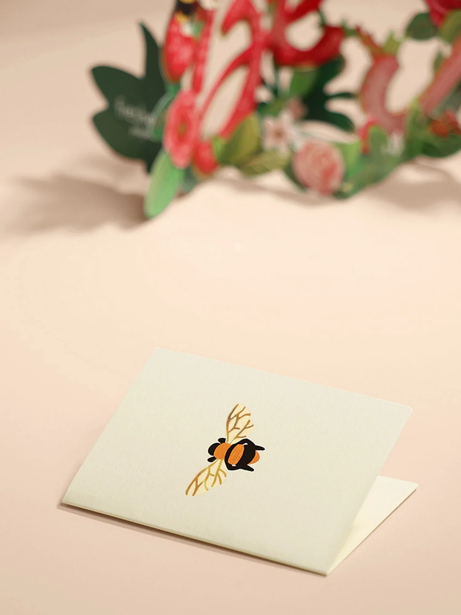Mini Valentine's Wishes Pop-Up Card - Image 3