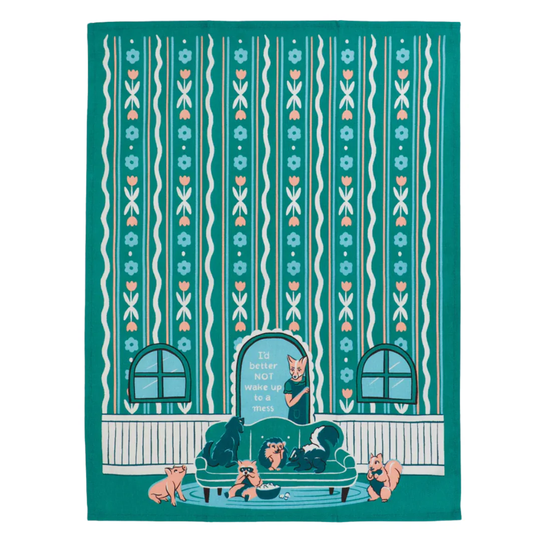 Wake Up To Mess Dish Towel - Image 2