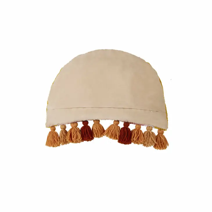 Warm Rainbow With Tassels Hook Pillow - Image 3