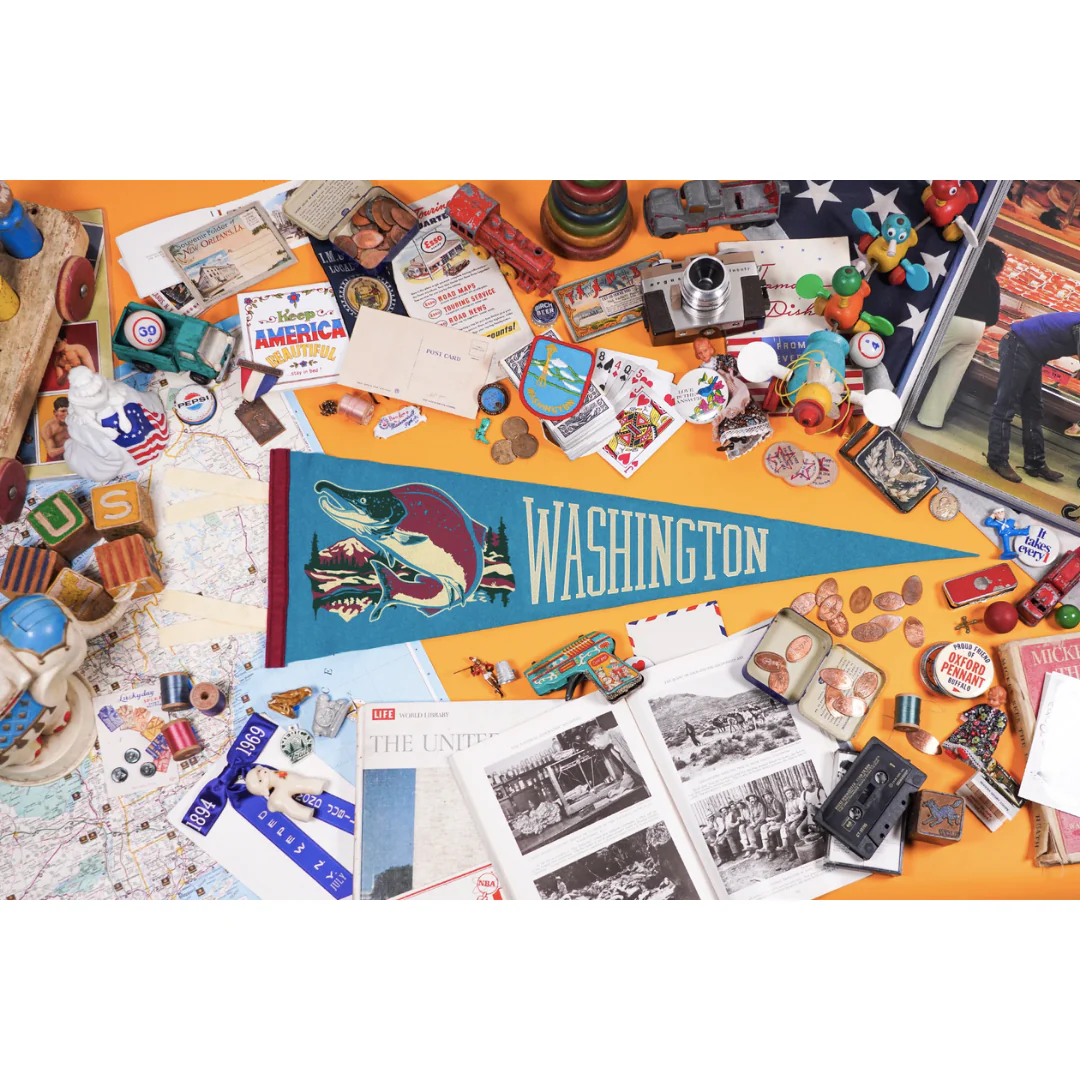 Washington Salmon Pennant - Image 2