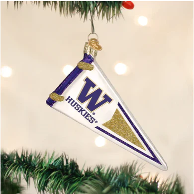 Washington Pennant Ornament