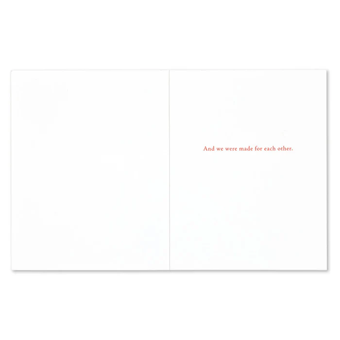 We are made for love - Romance Card - Image 2