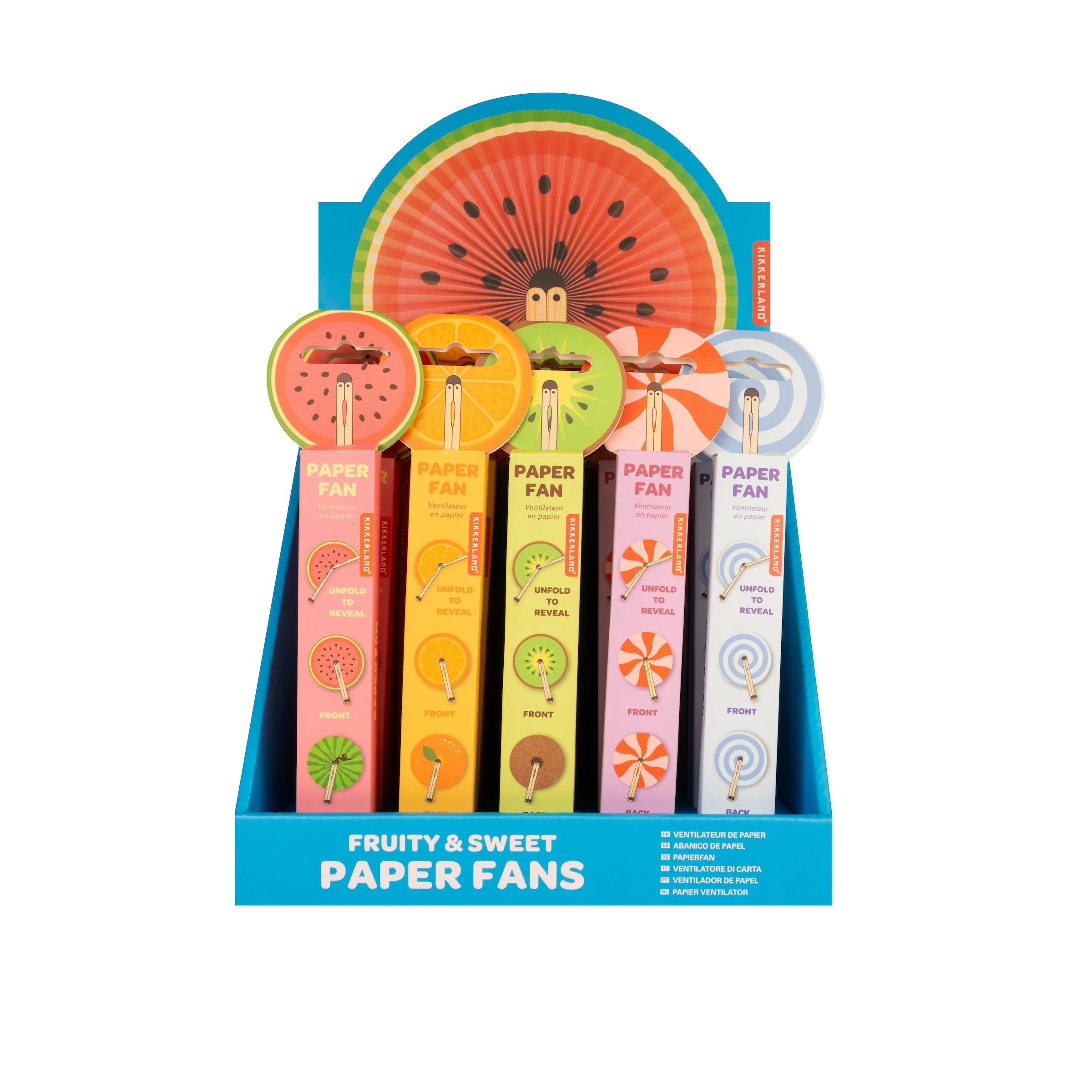 Fruity & Sweet Paper Fan - Image 4