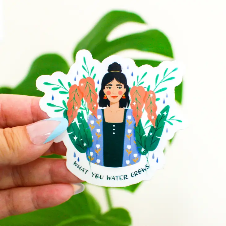 What You Water Grows Sticker - Image 3