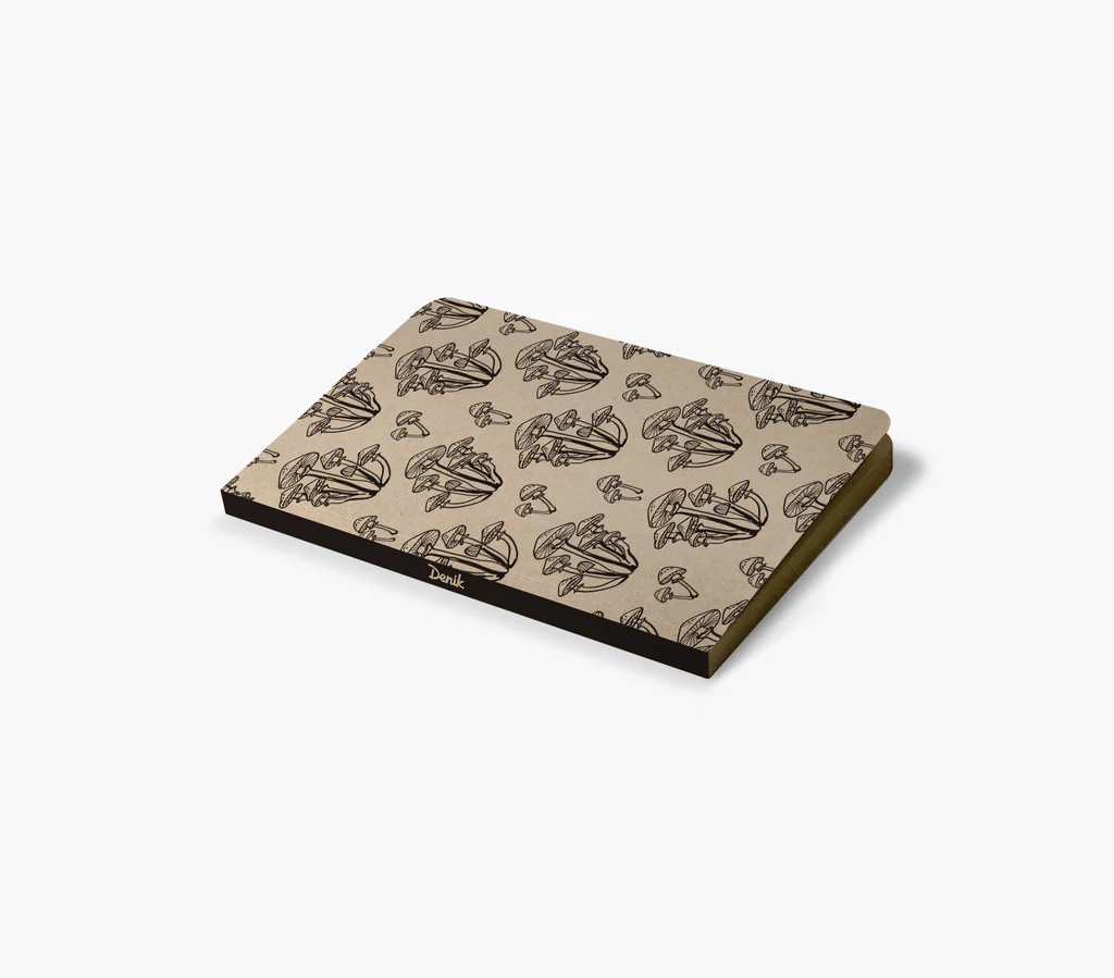 Wild Mushrooms Kraft Layflat Notebook-Lined - Image 3