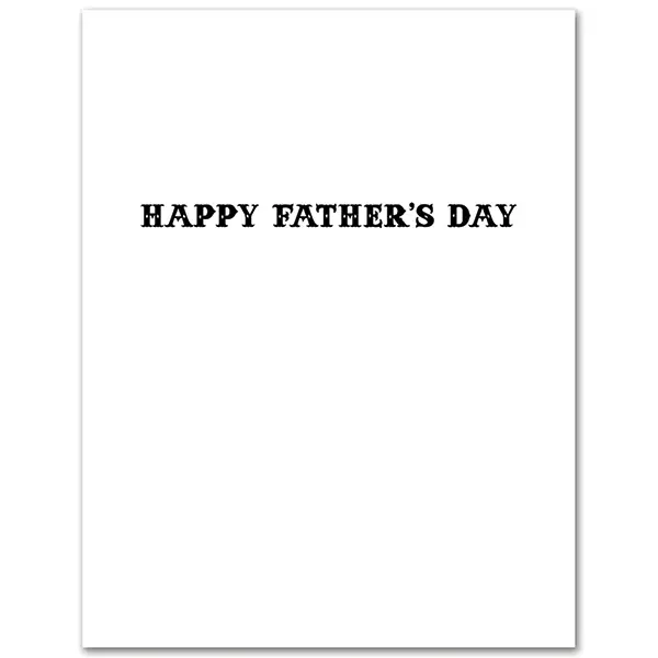 Willie Awesome Dad Father's Day Card - Image 2