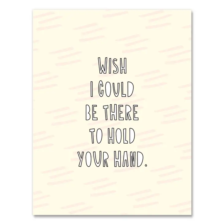 Wish I Could Hold Your Hand