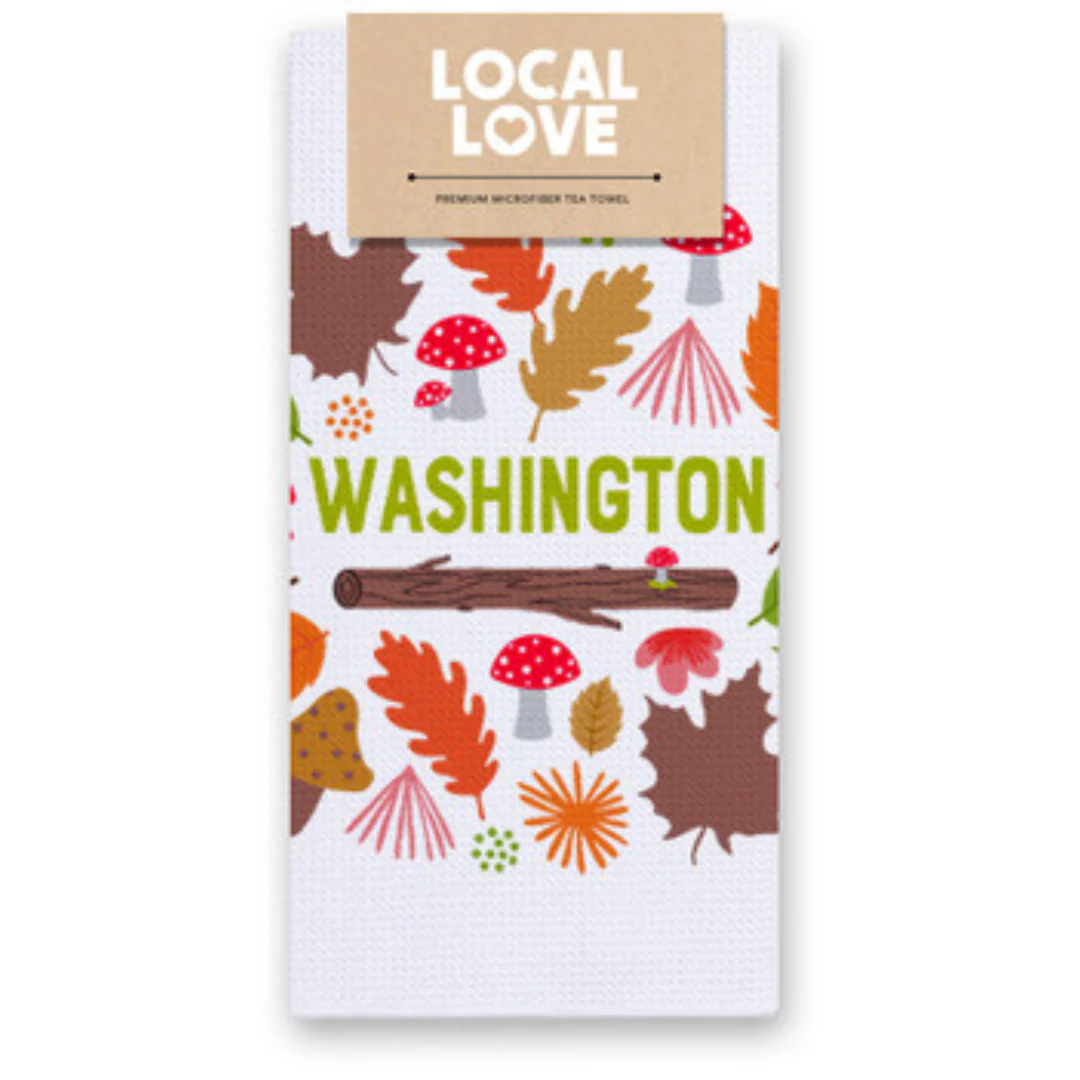 Woodland Washington - Tea Towel