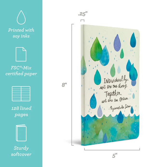 Write Now Journal - Individually We Are One Drop - Image 3