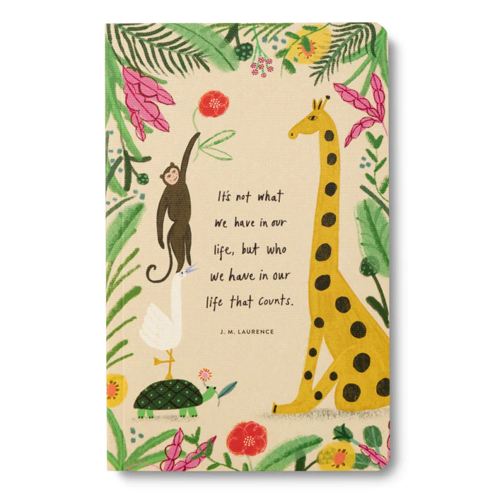 Write Now Journal - It’s not what we have in our life...