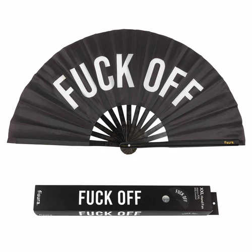 XXL Hand Fan - F*ck Off
