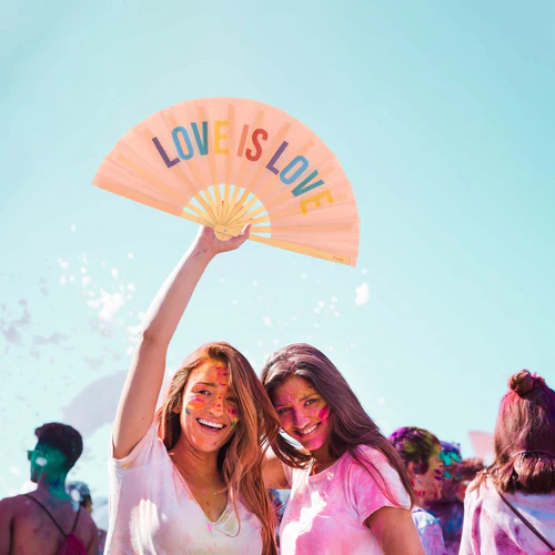 XXL Hand Fan - Love is Love - Image 2