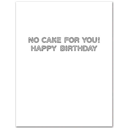 Yada Yada Yada Happy Birthday Birthday Card - Image 2