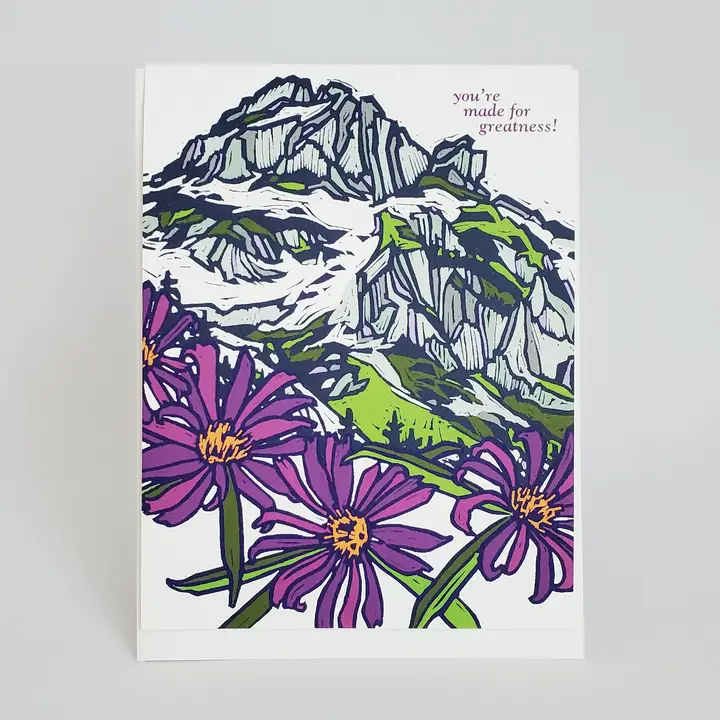 You're Made For Greatness Graduation Greeting Card