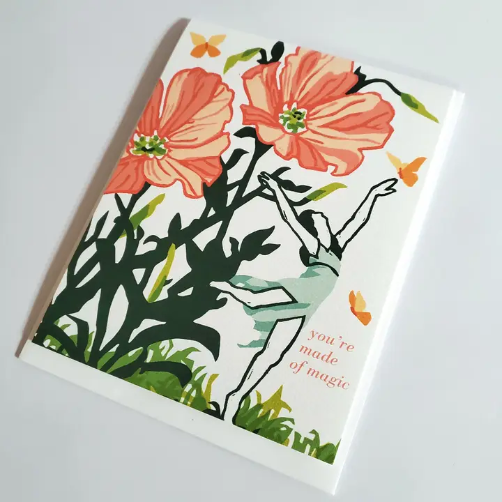 You're Made of Magic Fairy Dance Birthday Greeting Card - Image 4
