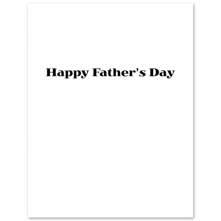 You're the Coolest Dad Blues Brother's Father's Day Card - Image 2